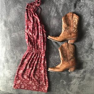 🌹Red Paisley Dress🌹